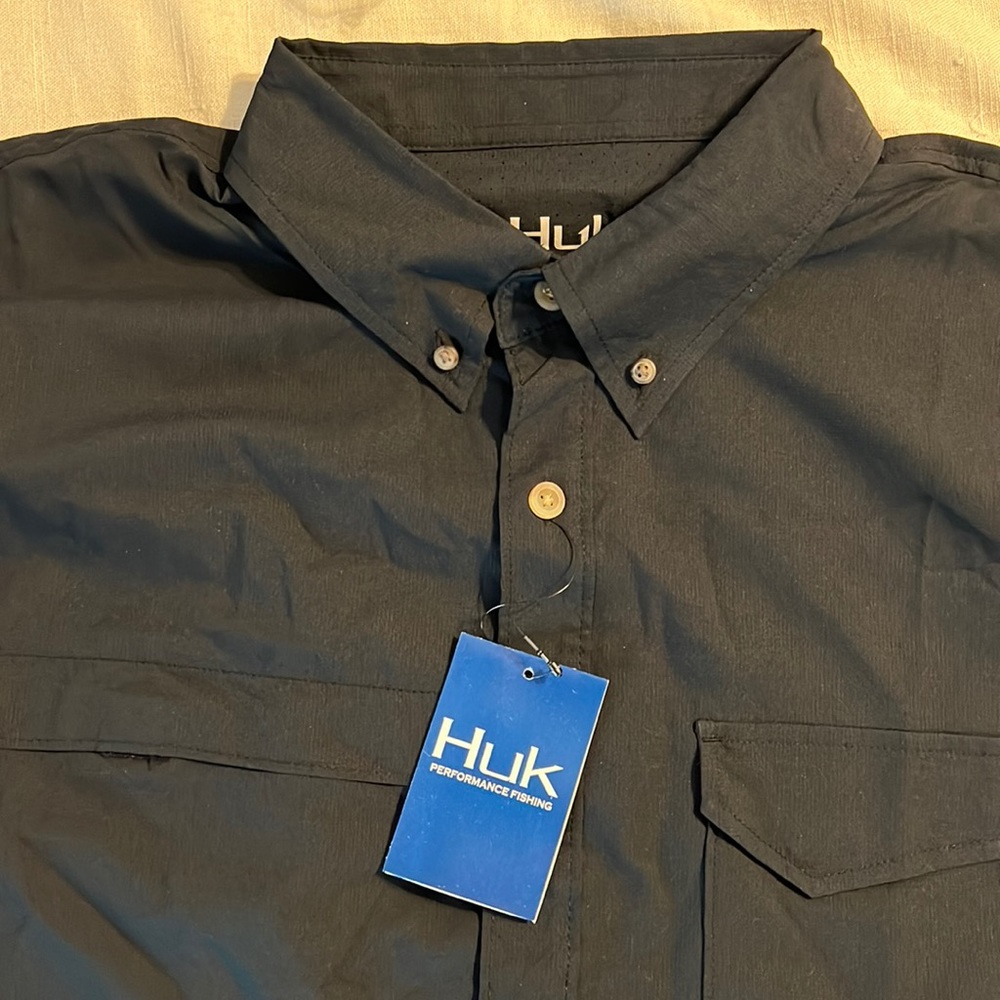 HUK performance fishing shirt NEW